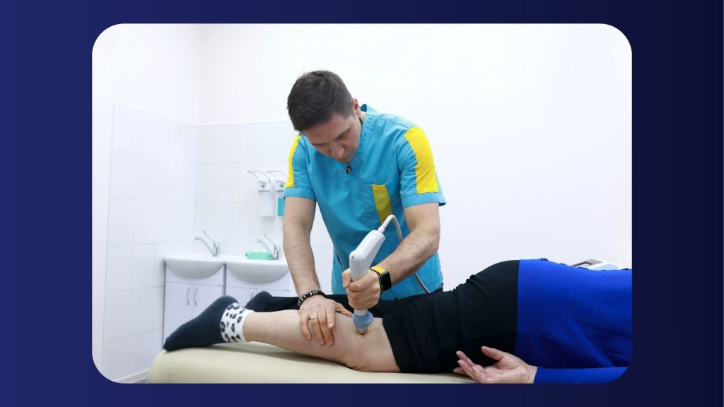SoftWave therapy for chronic pain treatment supporting recovery and tissue repair